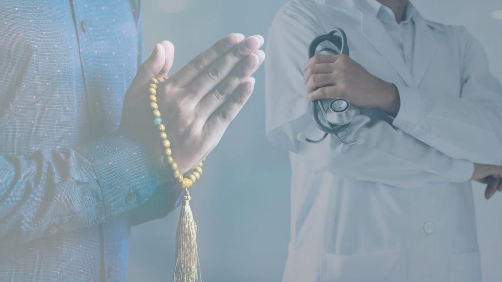 宗教と医師のイメージ